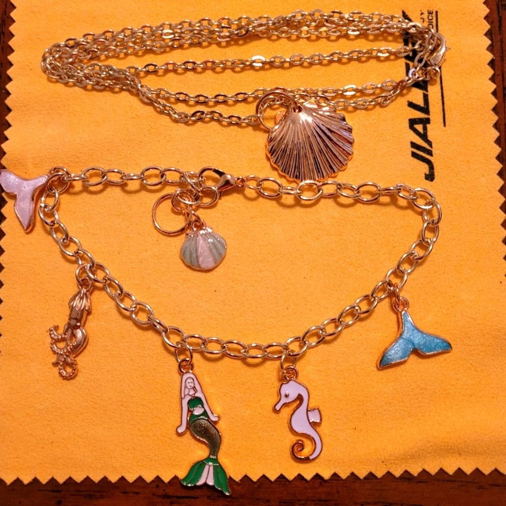 Gold plated Sea collection